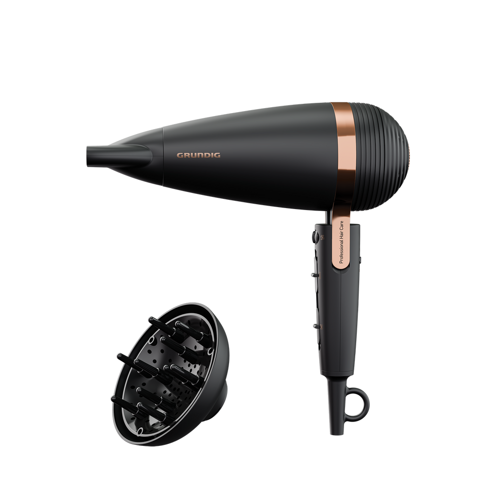 Grundig HD 8080 Hair Dryer, 2300W, AC Motor