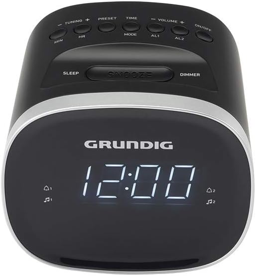 Grundig SC 2500 BT Sono Clock, FM Alarm Clock Radio with Bluetooth