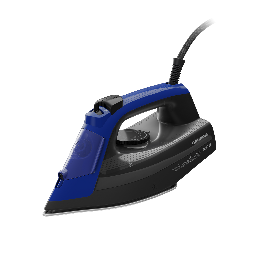 Grundig SI 3450 Steam Iron, 2400W, Ceramic Soleplate